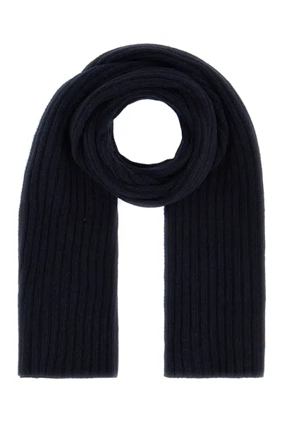 Peuterey Midnight Blue Nylon Blend Scarf