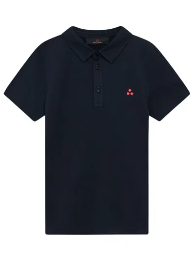 Peuterey Mini Stylish T-shirt For Boys In Navy
