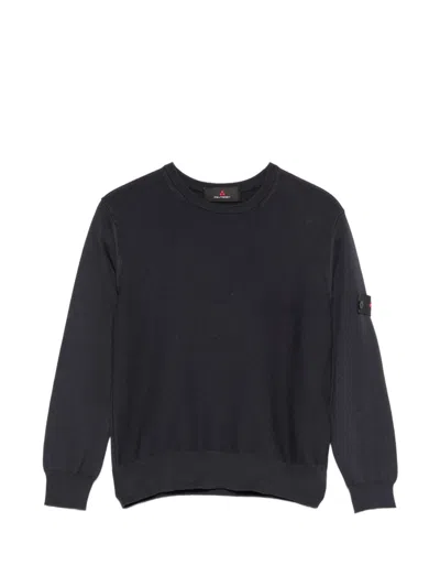 Peuterey Mini Sweater For Boys In Navy
