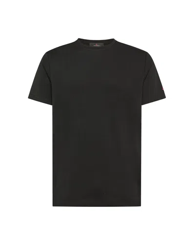 Peuterey Mini Urban Chic Short Sleeve Polo In Black