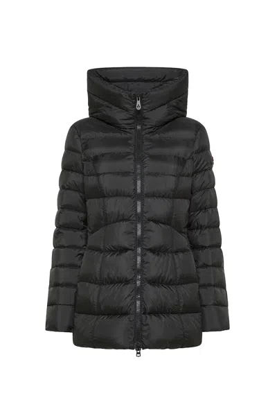 Peuterey Multicolor Technical Nylon Zip-up Jacket In Transparent