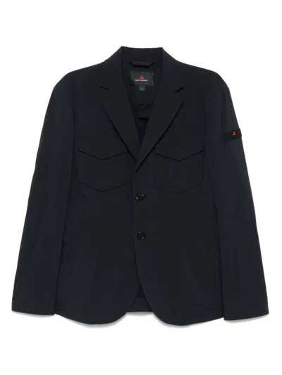 Peuterey Navy Blue Jacket With Multiple Pockets