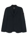 Peuterey Navy Blue Jacket With Multiple Pockets