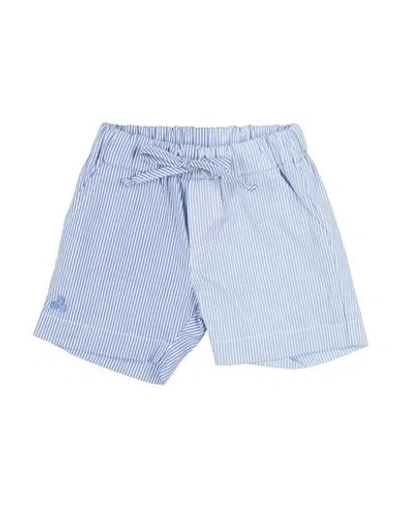 Peuterey Babies'  Newborn Boy Shorts & Bermuda Shorts Sky Blue Size 3 Cotton