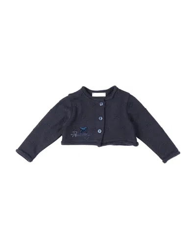 Peuterey Babies' Wrap Cardigans In Blue