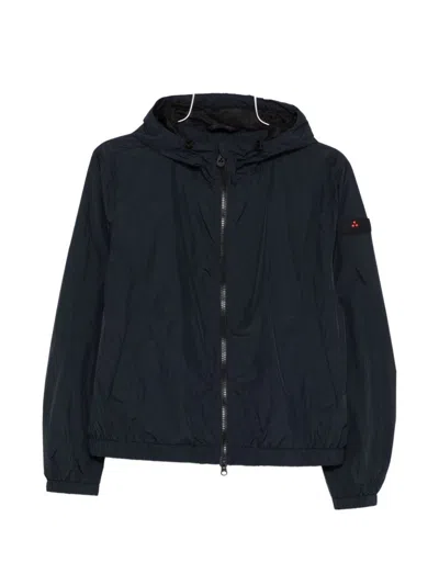 Peuterey Nigle Short Blouson Jacket In Blue