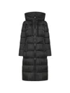 Peuterey Tailored Black Coat With Structured Silhouette And Timeless Design In Black