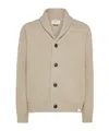 Peuterey Oban Shawl Collar Cardigan In Neutral