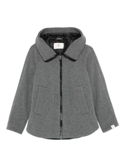Peuterey Olafur Sac 01 Hooded Jacket In Gray