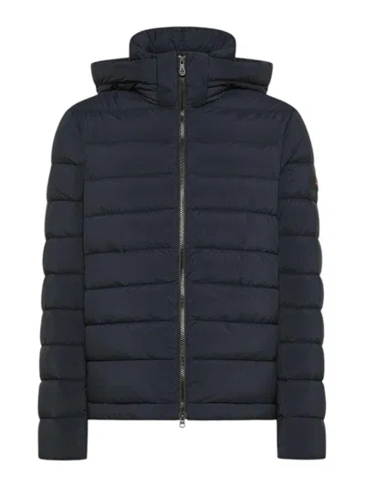 PEUTEREY CHAQUETA ALCOCHADA - AZUL