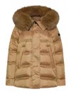 Peuterey Padded Jacket In Brown