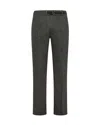 Peuterey Pantalone In Twill Di Lana Grigio In Multi