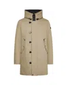 Peuterey Down Parka Ki 03 Beige In 852