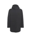 Peuterey Parka With Removable Hood In Black