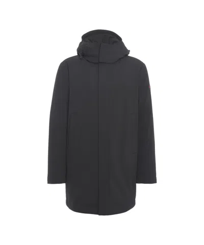 Peuterey Parka With Removable Hood In Black