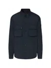 Peuterey Patch-pocket Overshirt In Blue