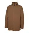Peuterey Peebles Parka Jacket Khaki Colour In Brown