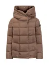 Peuterey Superlight Down Jacket Made From Recycled Fabric In Brown