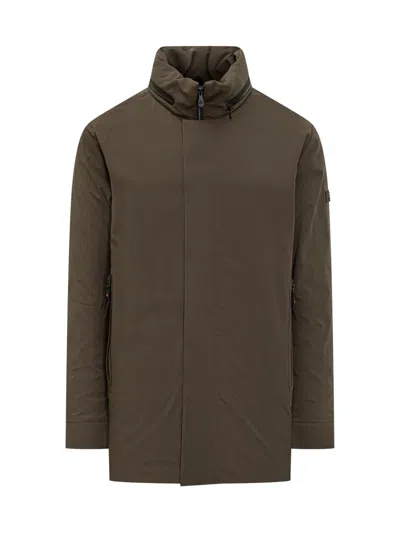 PEUTEREY PEUTEREY PEUTEREY PARKA GREEN MILITARY MINIMAL