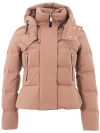 PEUTEREY PINK PUFFY QUILTED WOMEN'S JACKET