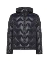 Peuterey Piumino Con Trapunta Chevron Blu In Blue