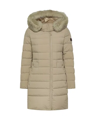 Peuterey Piumino Seriola ml 06 Fur Sesamo In Neutral