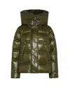 Peuterey Piumino Takan Rp Mid Fur Verde Edera In Green