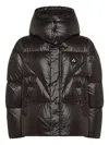 Peuterey Plurals X Tony Effe Thugger Lks Nylon Down Jacket In Brown