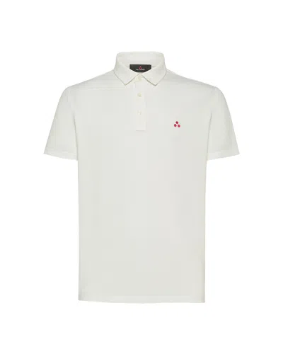 PEUTEREY MEZZOLA WHITE PIQUET POLO