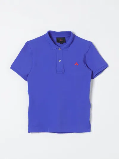 Peuterey Polo Shirt  Kids Kids Color Blue