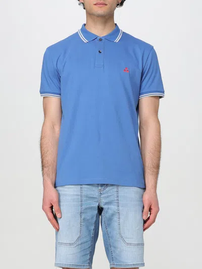Peuterey Polo Shirt  Men Color Avion In Blue