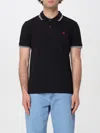 Peuterey Newmedinillastr01 Short-sleeved Polo Shirt In Black