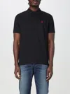 Peuterey Man Polo Shirt Black Size S Cotton In Multi