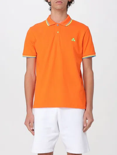 Peuterey Polo Shirt  Men Color Orange In 橙色
