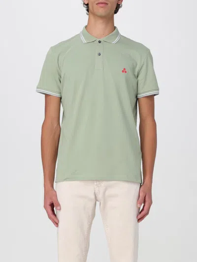 Peuterey Polo Shirt  Men Color Sage In Sage Grün