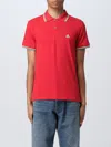 Peuterey Polo Shirt  Men Color Strawberry In Strawberry