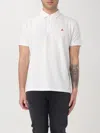 Peuterey Mezzola White Piquet Polo In White