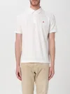 Peuterey Mezzola White Piquet Polo In White