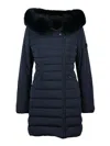 Peuterey Polyamide Seriola Down Jacket In Blue