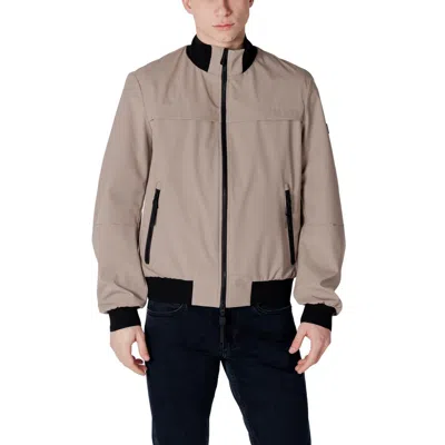 Peuterey Polyester Jackets & Men's Coat In Brown