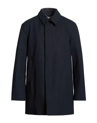 Peuterey Première Man Overcoat & Trench Coat Midnight Blue Size 3xl Polyester