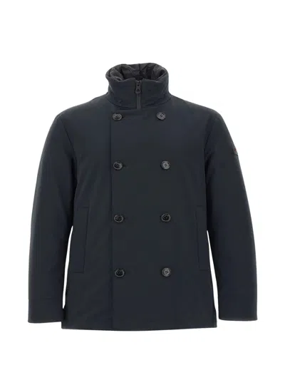 Peuterey Premium Duck Down Quilted Coat For Men In Animal Print