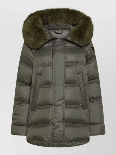 Peuterey Puffer Coat In Green