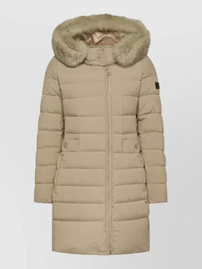 Peuterey Puffer Coat In Neutral