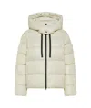 Peuterey Puffer Jacket With Horizontal Quilting In Neutral