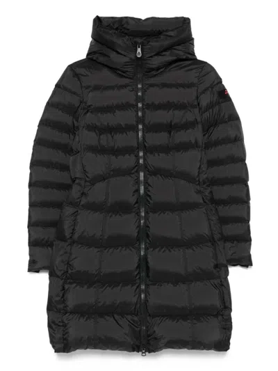 PEUTEREY PEUTEREY QUILTED BLACK DOWN COAT