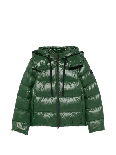 Peuterey Quilted Dark Green Down Jacket