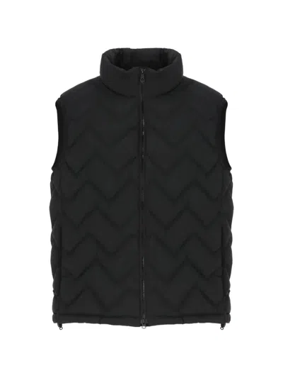 PEUTEREY QUILTED-DESIGN GILET