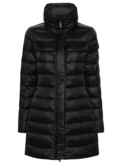 Peuterey Quilted Down Jacket In Black