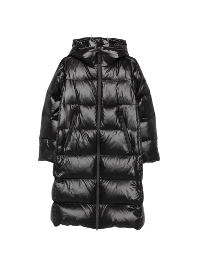PEUTEREY QUILTED HOODED JACKET